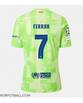 Billige Fotballdrakt Barcelona Ferran Torres #7 Replika Tredjedrakt 2024-25 Kortermet